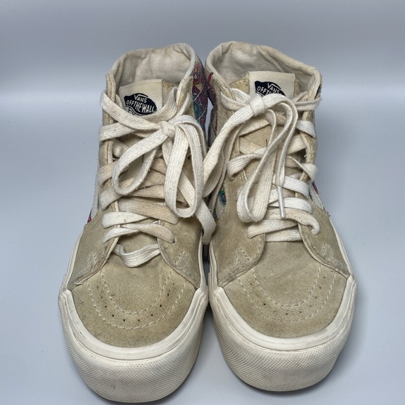 Vans Sk8-Hi Tapered Stackform Paisley Bloom Turtledove sneakers women’s size 5 - Picture 2 of 6